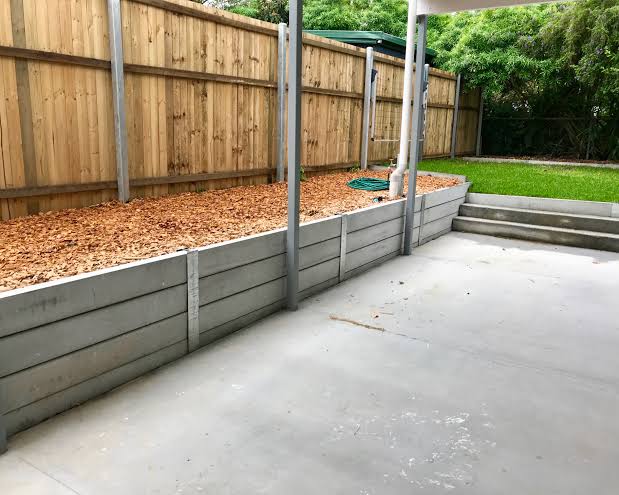 Concrete Sleeper Walls