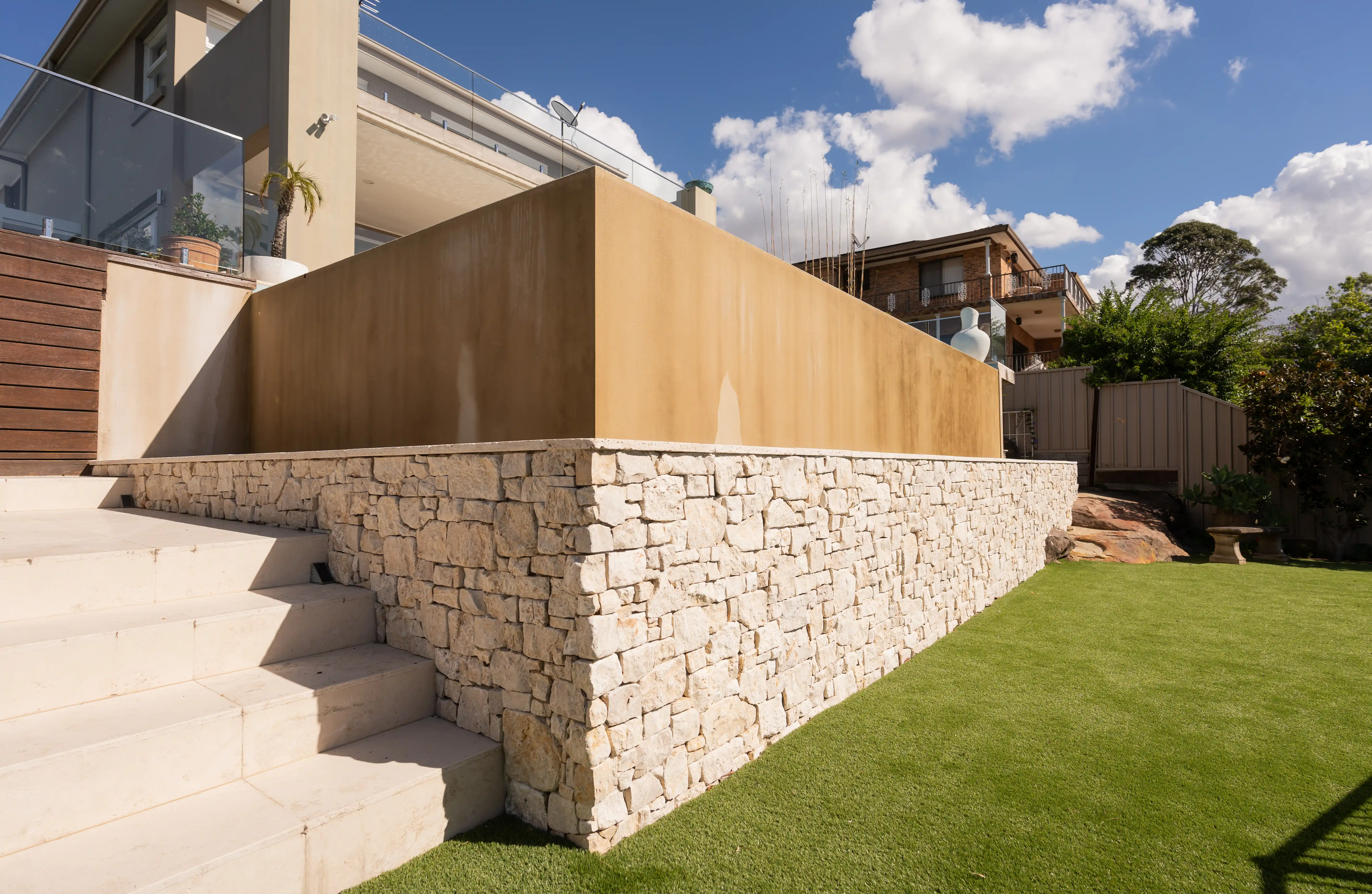 Sydney Retaining Walls Builders retaining wall project